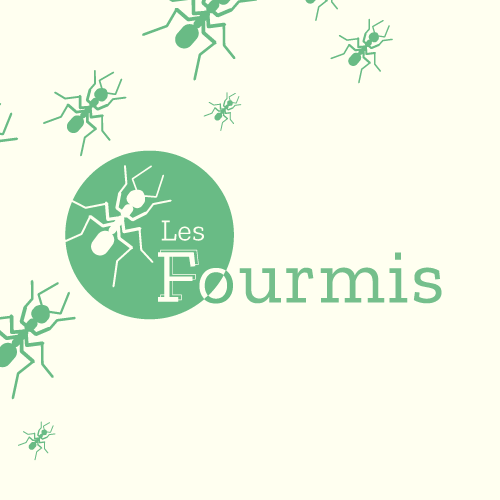 Logo Les Fourmis  - Exemple de travail de Madame C